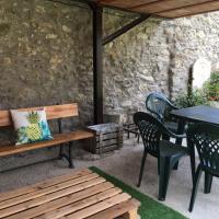 Espacio de terraza y comedor exterior al aire libre