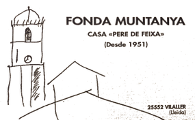 Logo oficial de la Fonda Muntanya